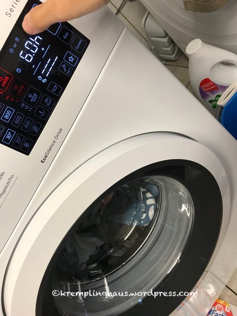 Waschmaschine starten