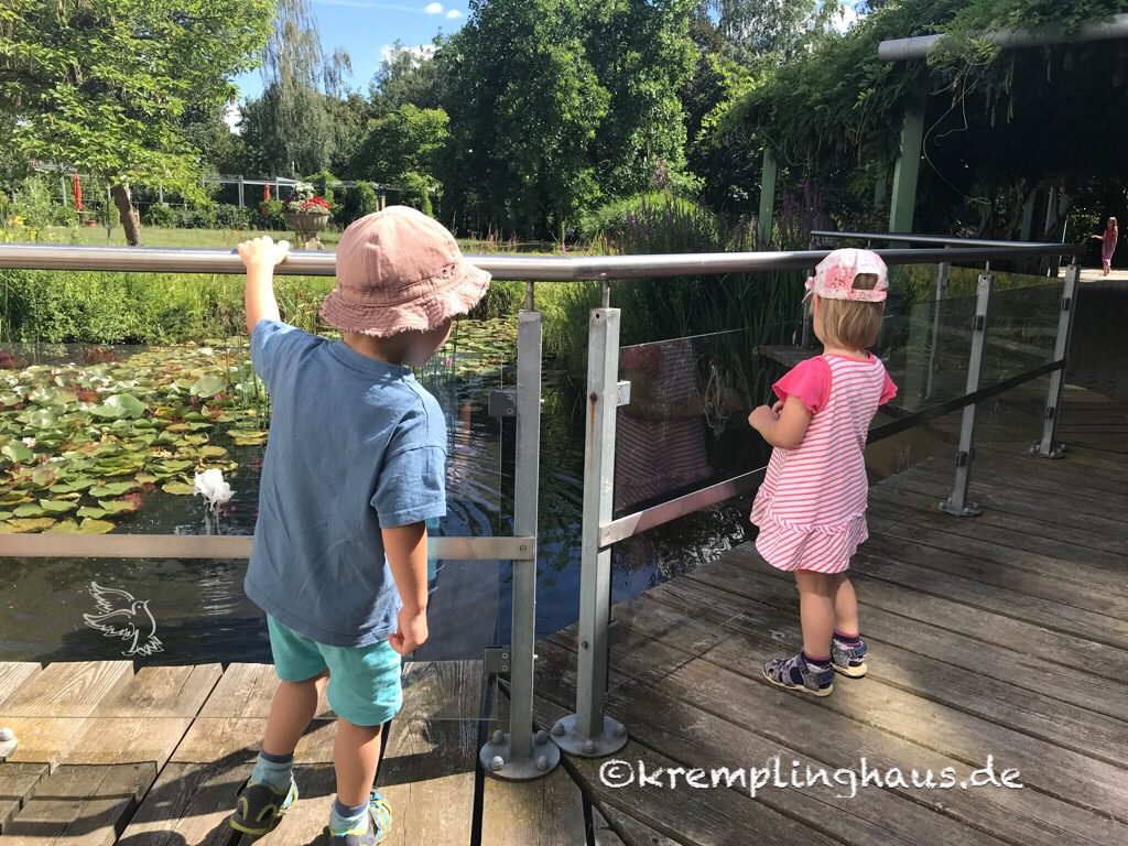 Kinder am Teich
