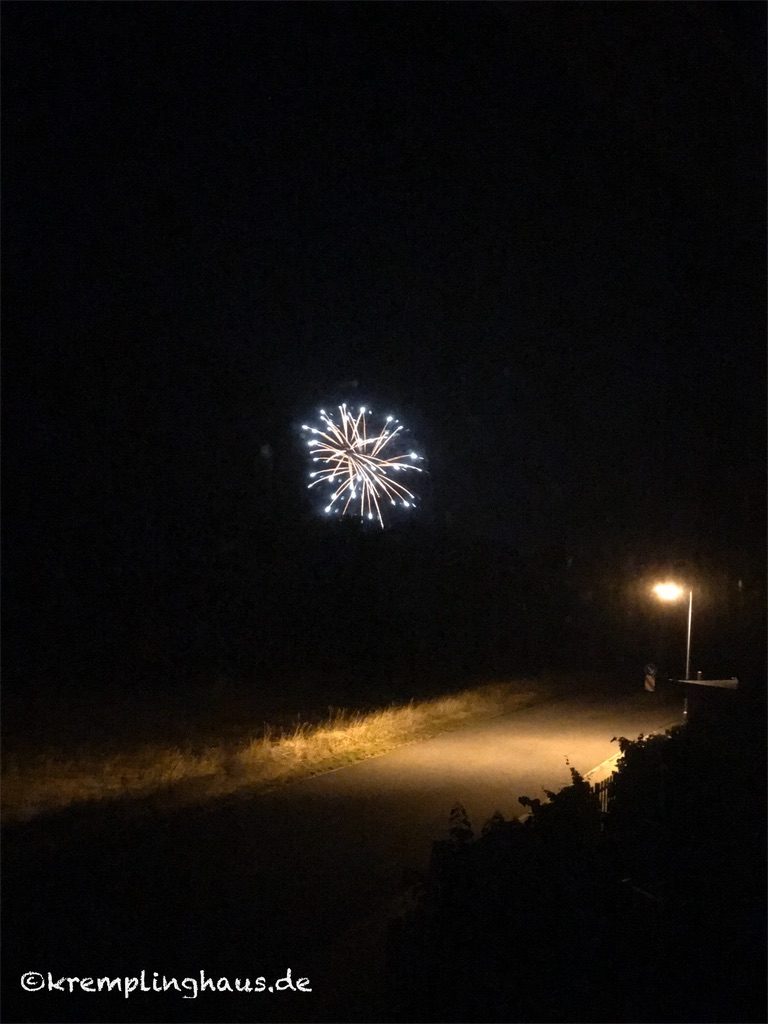 Feuerwerk in der Nacht
