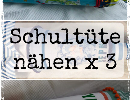 Schultüte nähen x3 Cover