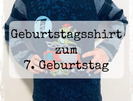 Geburtstagsshirt zum 7. Geburtstag Cover