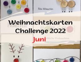 Weihnachtskarten Challenge 2022 Juni Cover