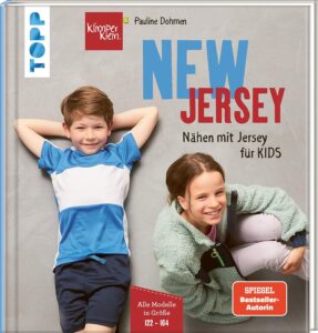 Buchcover New Jersey Nähen mit Jersey für Kids