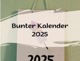 Bunter Kalender 2025 Cover