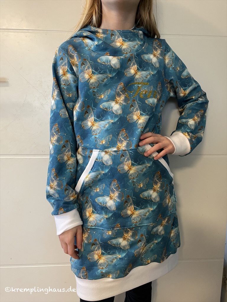 Hoodiekleid von Klimberklein